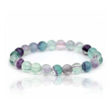 Load image into Gallery viewer, Fluorite Stretch Bracelet
