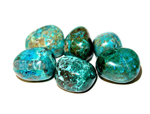 Tumbled Stone - Chrysocolla