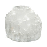 Selenite Mountain Candle Holder