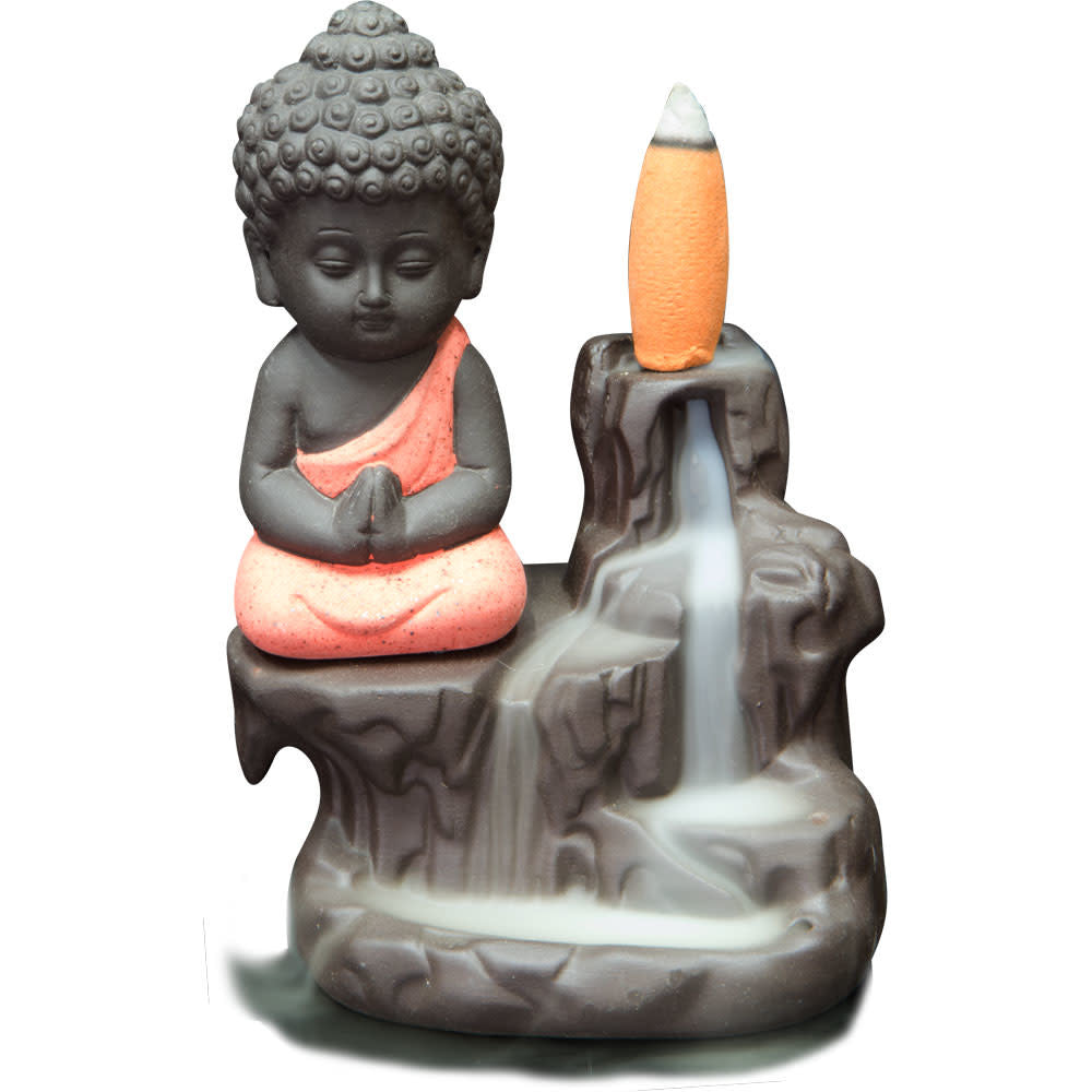Ceramic Incense Holder/Backflow-Buddha