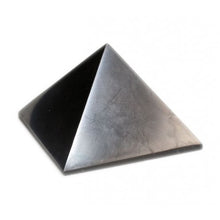 Load image into Gallery viewer, Shungite Pyramid 100mm
