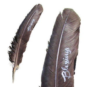 Smudging Feather - Blessings